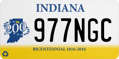 IN license plate 977NGC