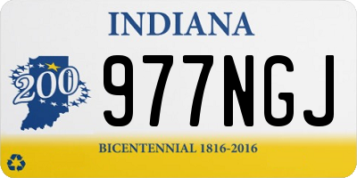 IN license plate 977NGJ