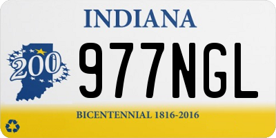 IN license plate 977NGL