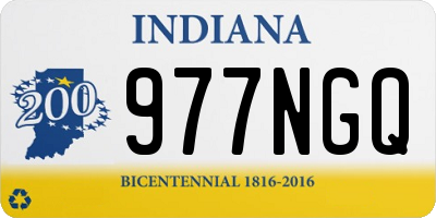 IN license plate 977NGQ