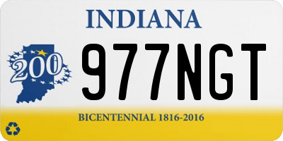 IN license plate 977NGT