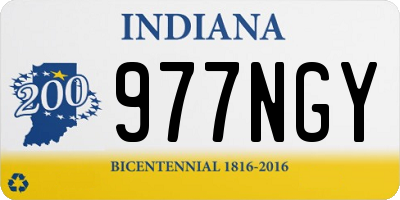 IN license plate 977NGY