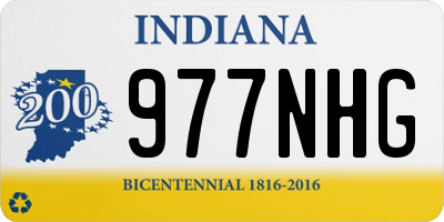 IN license plate 977NHG