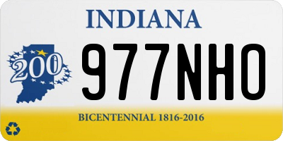 IN license plate 977NHO