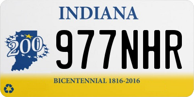 IN license plate 977NHR