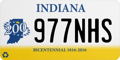IN license plate 977NHS