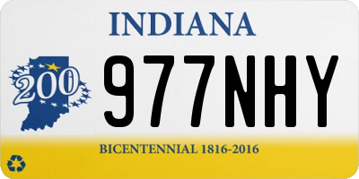 IN license plate 977NHY