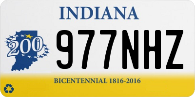 IN license plate 977NHZ