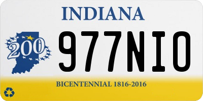 IN license plate 977NIO