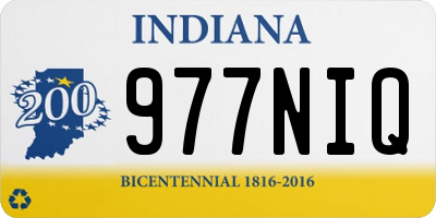 IN license plate 977NIQ