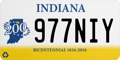IN license plate 977NIY