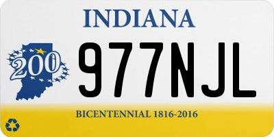 IN license plate 977NJL