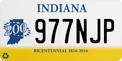 IN license plate 977NJP