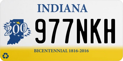 IN license plate 977NKH