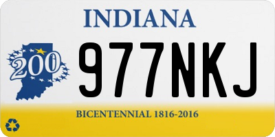 IN license plate 977NKJ