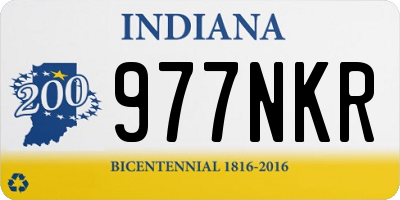 IN license plate 977NKR