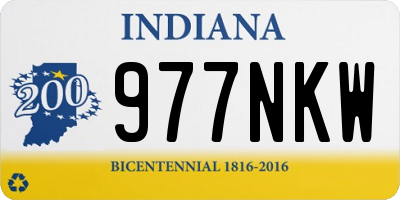 IN license plate 977NKW