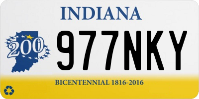 IN license plate 977NKY