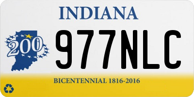 IN license plate 977NLC