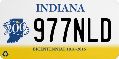 IN license plate 977NLD