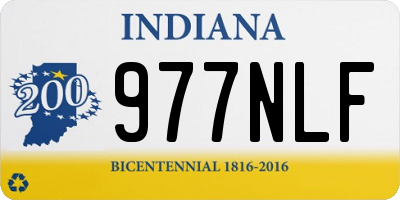 IN license plate 977NLF