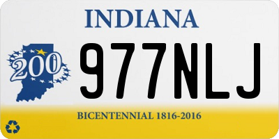 IN license plate 977NLJ