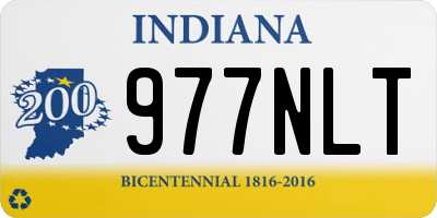 IN license plate 977NLT