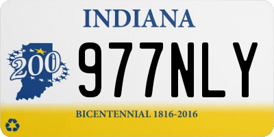 IN license plate 977NLY