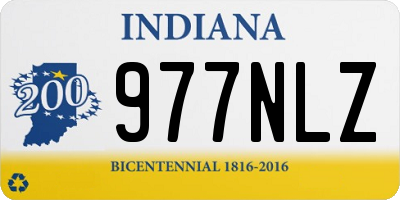 IN license plate 977NLZ