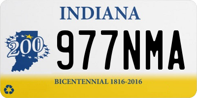 IN license plate 977NMA