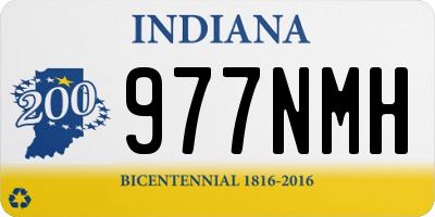 IN license plate 977NMH