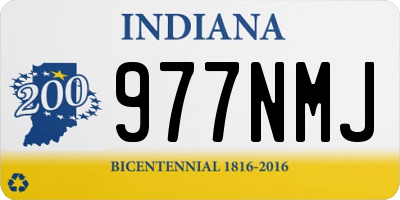 IN license plate 977NMJ