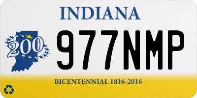 IN license plate 977NMP