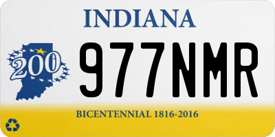 IN license plate 977NMR