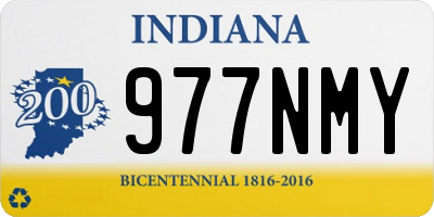 IN license plate 977NMY