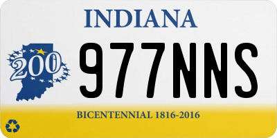 IN license plate 977NNS