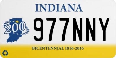 IN license plate 977NNY