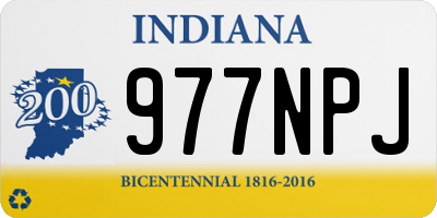 IN license plate 977NPJ