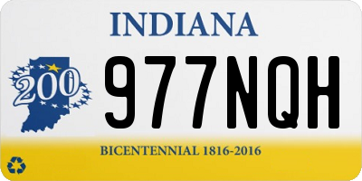 IN license plate 977NQH