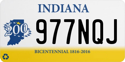 IN license plate 977NQJ