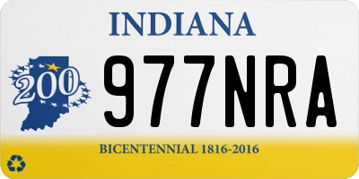 IN license plate 977NRA