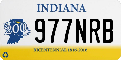 IN license plate 977NRB