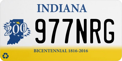 IN license plate 977NRG