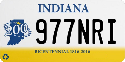 IN license plate 977NRI