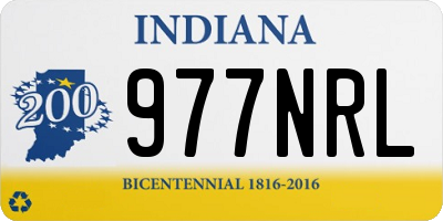 IN license plate 977NRL