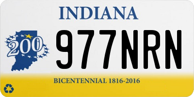 IN license plate 977NRN
