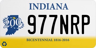 IN license plate 977NRP