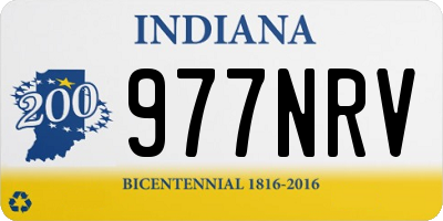 IN license plate 977NRV