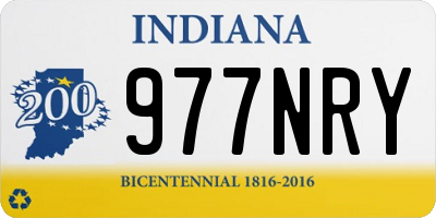 IN license plate 977NRY