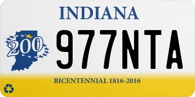 IN license plate 977NTA